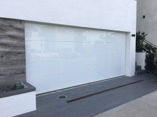 contemporary garage door 8450