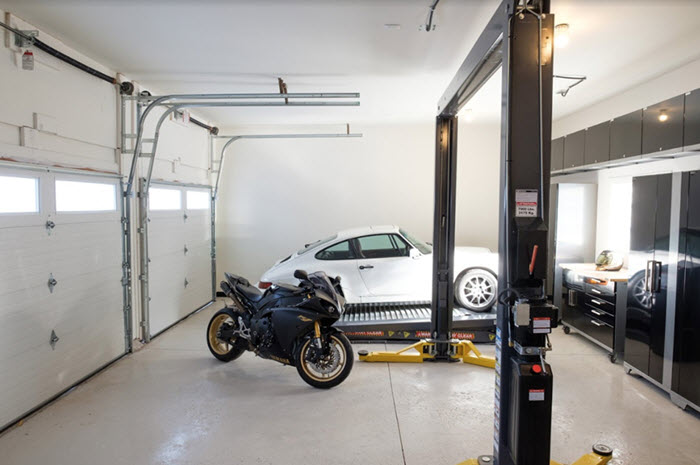 garage inside view