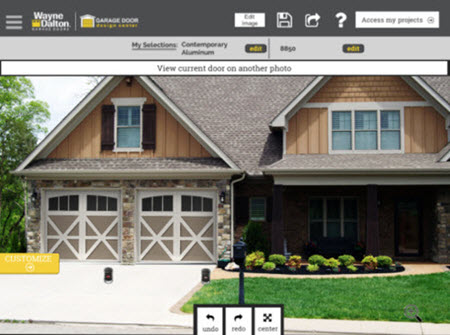 garage door android app demo 3