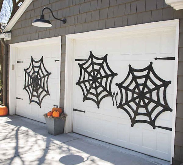 Garage Door Halloween Decorations