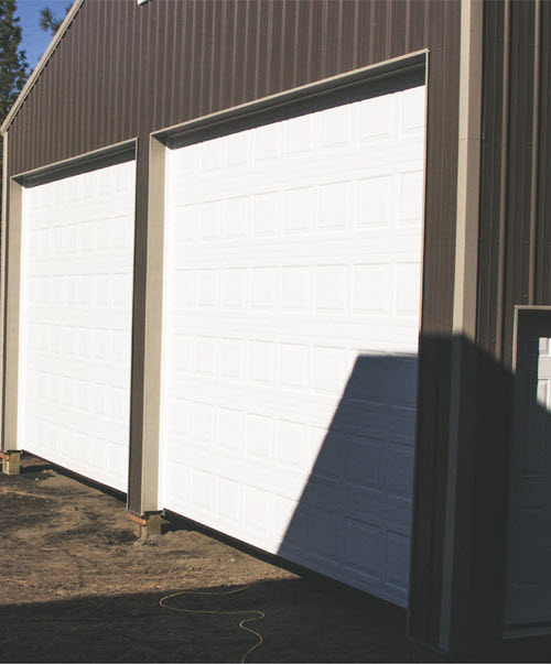 Sectional Doors on Barn