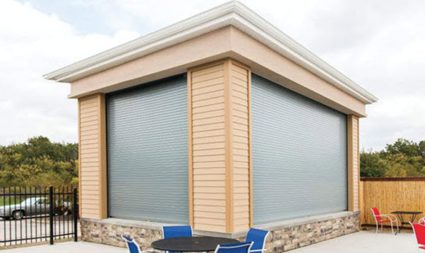 rolling steel door
