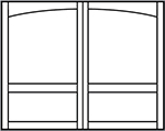 6600 richmond panel 6600 richmond garage door panel