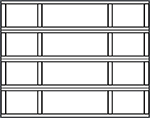 9405 hampton panel 9405 hampton garage door panel