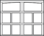 9700 newport garage door panel