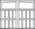 9700 oak-park panel 9700 oak-park garage door panel