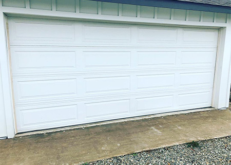 old garage door