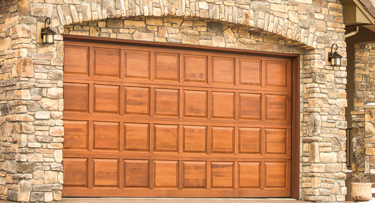 Raised Panel Wood Garage Doors 300 Series