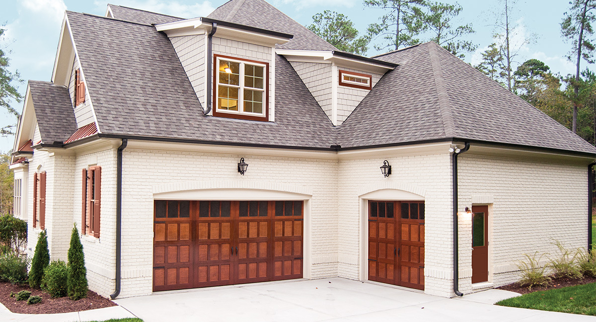 Wood Panel Garage Doors 7100