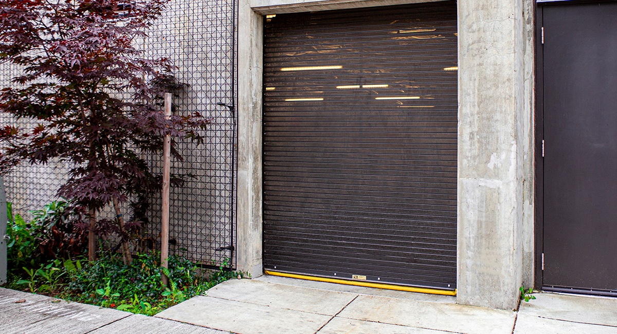 rolling service door