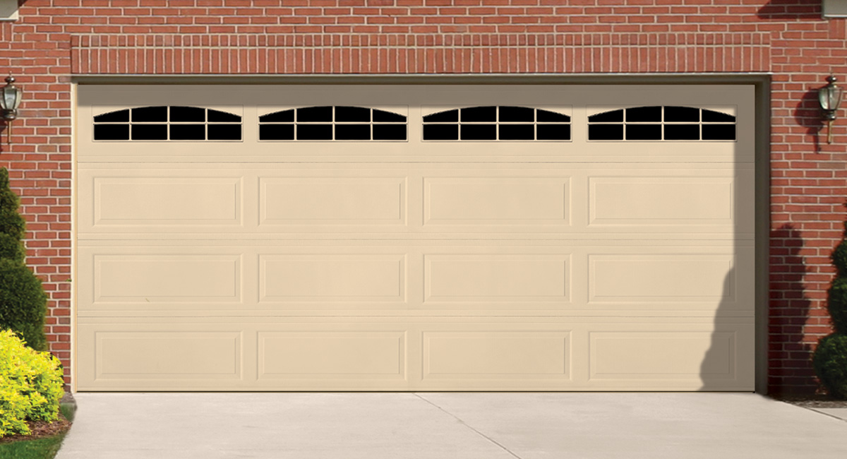 classic steel garage door