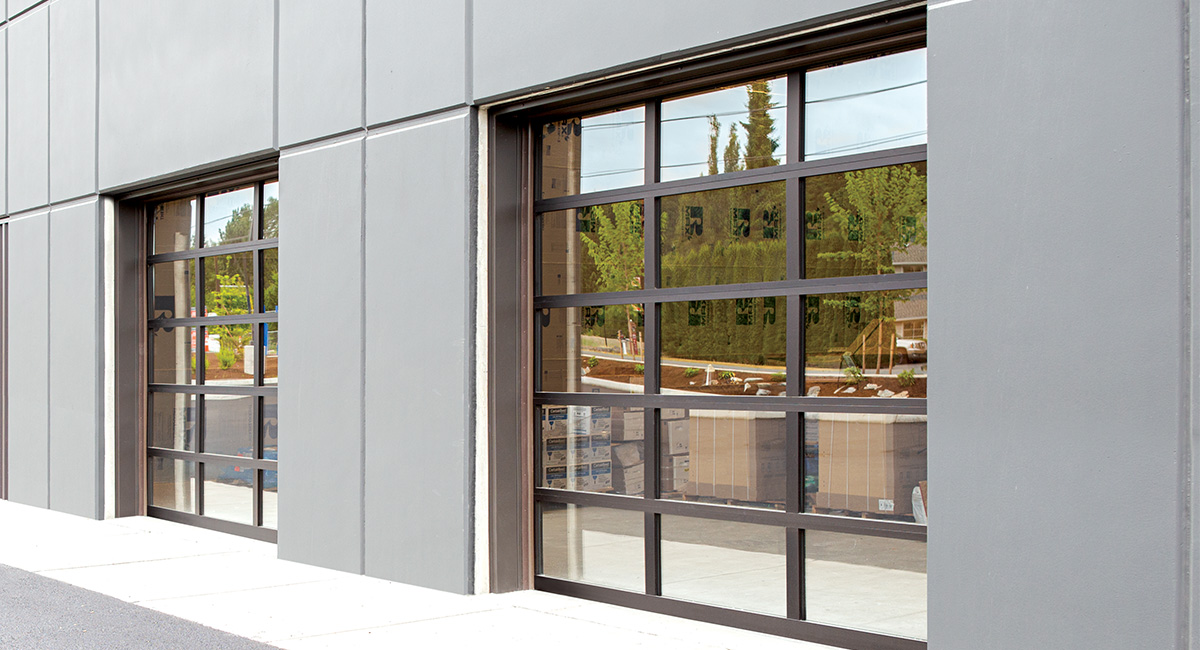Commercial Aluminum Door with Glass